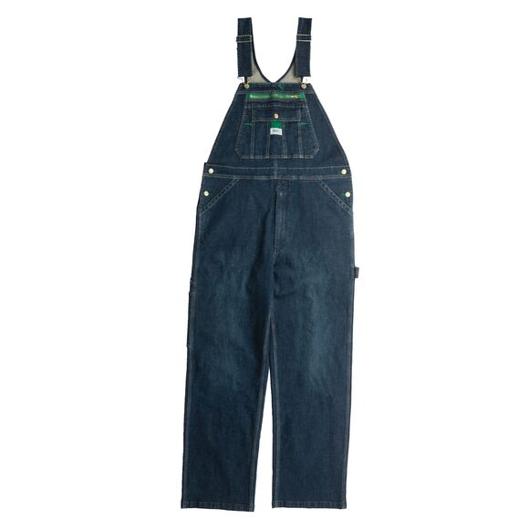 LIBERTY Flex Bib Jean Overalls Sz 46x30 Relaxed Fit 17006 Blue Stretch Denim NWT - Picture 2 of 14